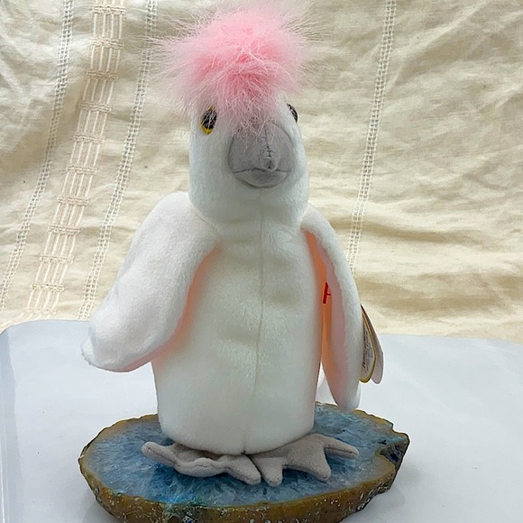 Ty Other - 1997 Retired “Kuku” The Cockatoo Ty Beanie Baby